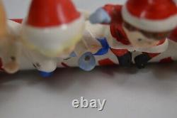 Vintage Commodore Candy Cane Sleigh MCM Angel Kids Children Japan Christmas