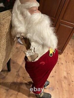 Vintage David Hamberger Santa Claus For Parts Only