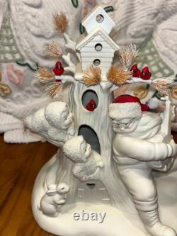 Vintage Department 56 Snowbaby. Sing us a Song Santa rare hard to find