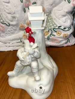 Vintage Department 56 Snowbaby. Sing us a Song Santa rare hard to find