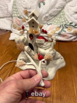 Vintage Department 56 Snowbaby. Sing us a Song Santa rare hard to find