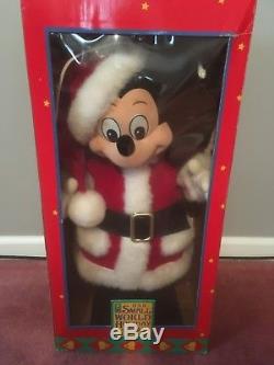 Vintage Disney 1994 It's A Small World Holiday Animated with music BOXED RARE
