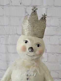 Vintage ESC Company Heather Myers Snow Queen Christmas, White 18.5 In