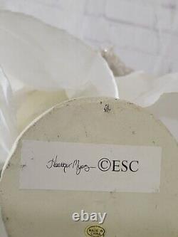 Vintage ESC Company Heather Myers Snow Queen Christmas, White 18.5 In