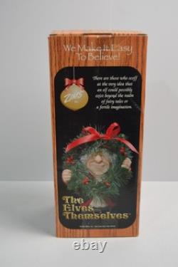 Vintage Elves Themselves Theo Christmas Elf Decor Toy Maker Artist Whitehurst
