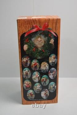 Vintage Elves Themselves Theo Christmas Elf Decor Toy Maker Artist Whitehurst