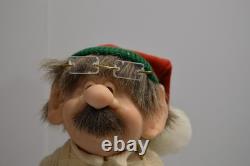 Vintage Elves Themselves Theo Christmas Elf Decor Toy Maker Artist Whitehurst