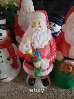 Vintage Empire Santa Mold Trumpet & Toy Sack! Beautiful Decor For Christmas