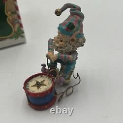 Vintage Enesco The North Pole Village Bumper Elf Sandra Zimnicki 830909 With Box