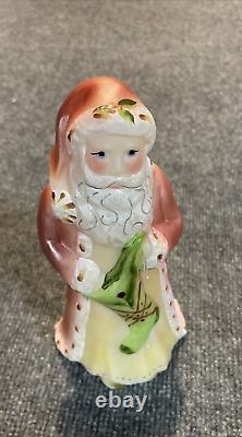 Vintage Fenton Santa Figurine Handmade in the USA