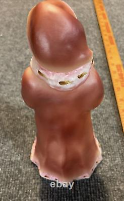 Vintage Fenton Santa Figurine Handmade in the USA