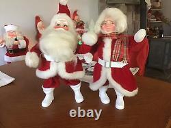 Vintage Harold Gale Santa Claus And Mrs. Claus