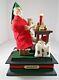 Vintage Holiday Creations Holiday Scene Rare Dickens Scrooge Music Christmas
