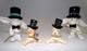 Vintage Holt Howard New Year Baby & Napco Bunny New Year Dancing Magic Black Hat