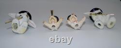 Vintage Holt Howard New Year Baby & Napco Bunny New Year Dancing Magic Black Hat