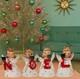 Vintage Holt Howard Noel Angels Candleholders Mcm Christmas Japan 1959