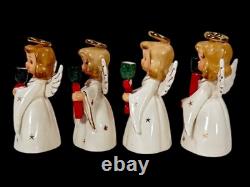 Vintage Holt Howard Noel Angels Candleholders MCM Christmas Japan 1959