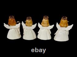 Vintage Holt Howard Noel Angels Candleholders MCM Christmas Japan 1959