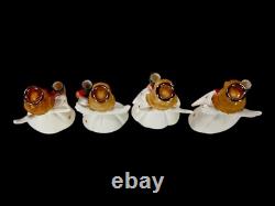 Vintage Holt Howard Noel Angels Candleholders MCM Christmas Japan 1959