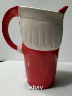 Vintage Holt Howard Winking Santa Pitcher 1959