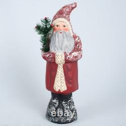 Vintage Ino Schaller Red Santa Candy Container Belsnickle West Germany 17 Large