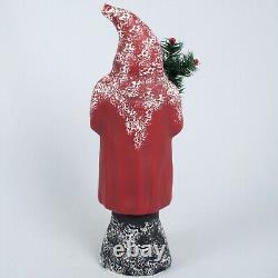 Vintage Ino Schaller Red Santa Candy Container Belsnickle West Germany 17 Large