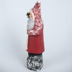 Vintage Ino Schaller Red Santa Candy Container Belsnickle West Germany 17 Large