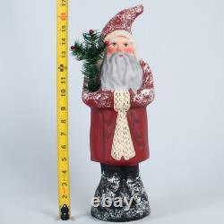 Vintage Ino Schaller Red Santa Candy Container Belsnickle West Germany 17 Large