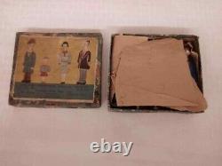 Vintage Japan bisque Andy Gump figurines 4 pc. Set with original box