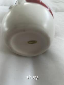 Vintage Josef Originals Snowman Snow man Christmas Shopper Planter Japan