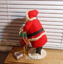 Vintage Large 10 Japan Santa Clay Face