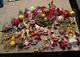 Vintage Lot Of 50 Vintage Ornaments And Christmas Items 1960's Very Rare