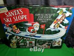 Vintage MR. Christmas- Santa's Ski Slope 1992 New in Box