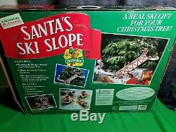 Vintage MR. Christmas- Santa's Ski Slope 1992 New in Box