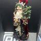 Vintage Mark Roberts Gorgeous Father Christmas Santa 23 In Box