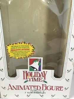 Vintage Motion-ette Animated Telco Christmas Holiday Soldier Drummer Band w box