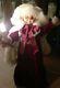 Vintage Mrs. Claus Christmas Doll With Candle Free Shipping