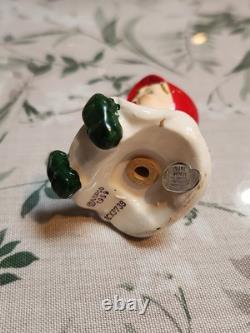 Vintage Napco Girl with Star & Boy with Tree Salt And Pepper 1959 Japan Christmas