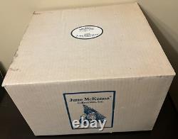 Vintage North Pole Express engine coal toy car Santa June McKenna Box great 4pc