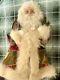 Vintage One Of A Kind 1995 Linda Randall Quilted Woodland Santa Signed