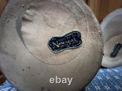 Vintage Paper Mache Family Carolers Norcrest Hand 10 Japan Boy Girl Man Woman