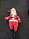 Vintage Rare 40's/50's Large Plush Musical Santa Doll