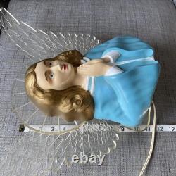 Vintage Raylite Paramount Lighted Musical Angel Wall Hang Silent Night WORKING Vintage Raylite Paramount Lighted Musical Angel Wall Hang Silent Night WORKING