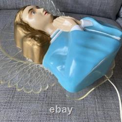 Vintage Raylite Paramount Lighted Musical Angel Wall Hang Silent Night WORKING Vintage Raylite Paramount Lighted Musical Angel Wall Hang Silent Night WORKING