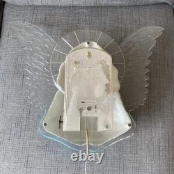 Vintage Raylite Paramount Lighted Musical Angel Wall Hang Silent Night WORKING Vintage Raylite Paramount Lighted Musical Angel Wall Hang Silent Night WORKING