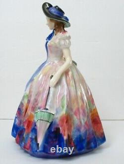 Vintage Royal Doulton Woman Figurine, EASTER DAY, Dress/Hat/Parasol HN 2039