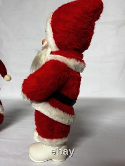 Vintage Rushton Co. Coca Cola Santa Claus Christmas Plush Toy Doll Decorantique