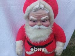 Vintage Rushton Company 40 Rubber Faced Santa ORIGINAL EXTREMELY RARE