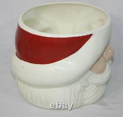 Vintage Santa Claus Eggnog / Punch Bowl, 8 Mugs, Ladle 1955 Christmas