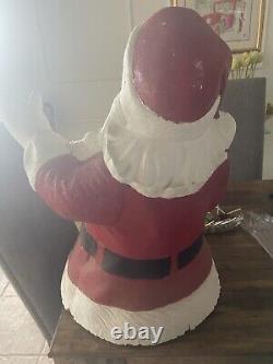 Vintage Santa Claus Store Display Chimney Topper 1950's-60's